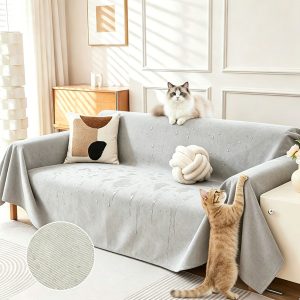 waterproof anti scratch pet sofa cover, non slip washable furniture protector