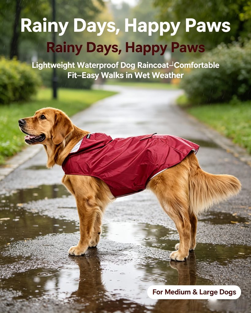 Summer Dog Safety Guide: Beat Heatstroke — Must-Have Gear for US Dogs Dog raincoat
